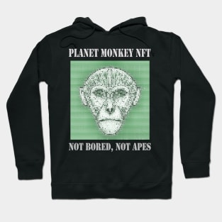 On Planet Monkey nft Collection Not Bored Apes Hoodie